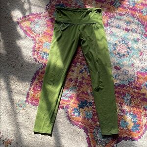 Green Purusha People Dandelion Leggings